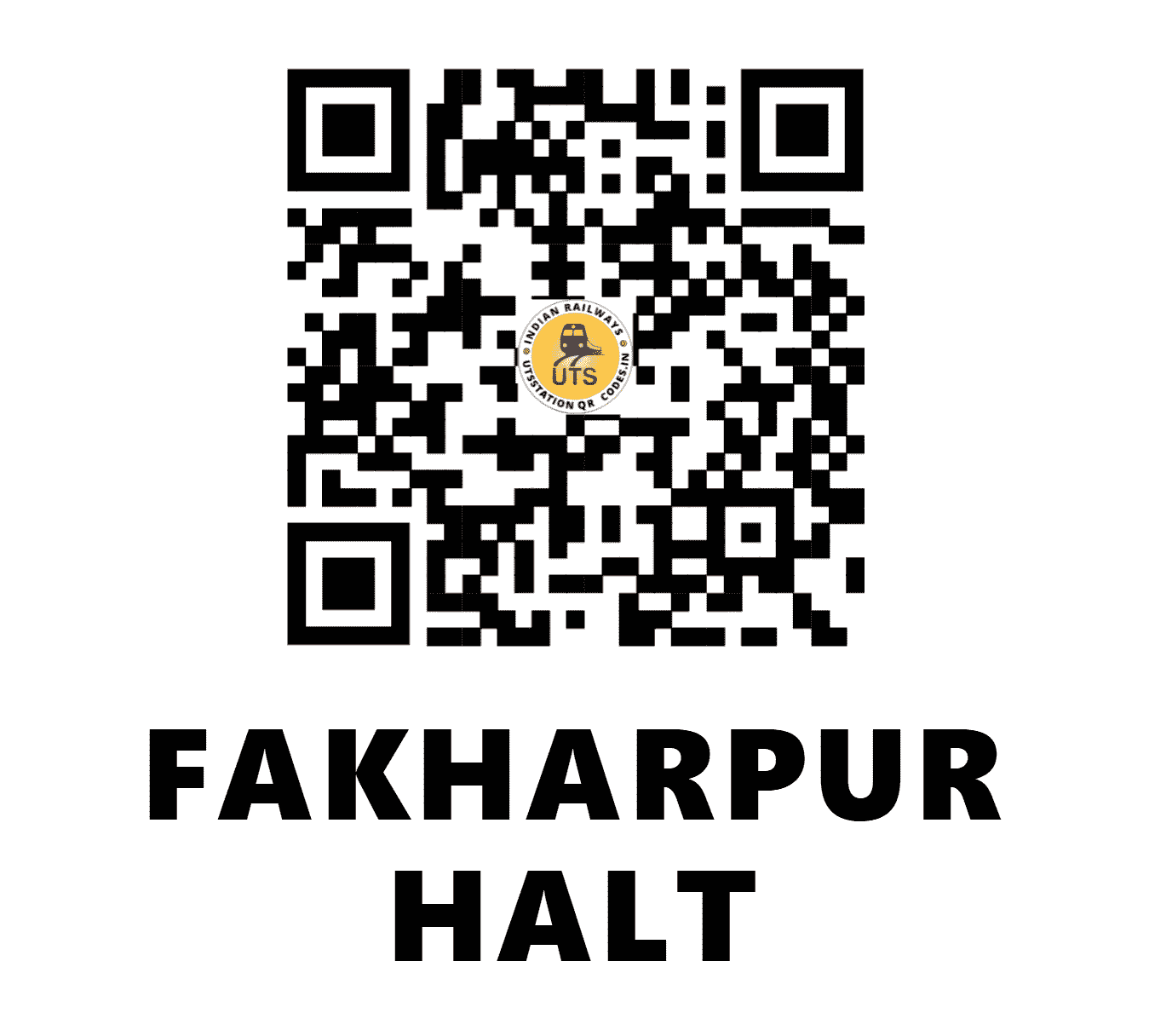 UTS QR Code for FAKHARPUR HALT - FAP - NR (UTTAR PRADESH)